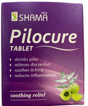 Pilocure Tablets Herbal Natural Remedy for Piles Constipation 60 - $9.00