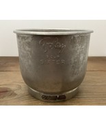Vintage Foley 5 Cup Sifter ~ Aluminum with Action Handle Made in USA - $14.80