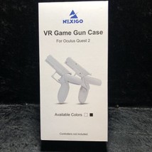 Pistol Gun Grip Case Cover For Oculus Quest 2 VR Controllers for Shootin... - $19.79