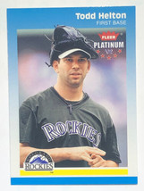 Todd Helton 2002 Fleer #153 Colorado Rockies MLB Baseball Card - £0.77 GBP