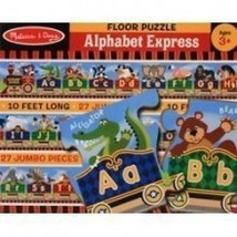 NEW MELISSA &amp; DOUG 4420 ALPHABET EXPRESS FLOOR PUZZLE - £13.19 GBP