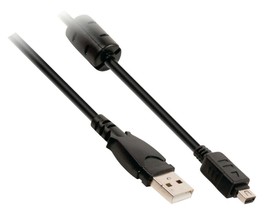 12 Pin USB Cable for Olympus CB-USB5 CB-USB6 CB-USB8 C170 C180 C480 C500... - £5.90 GBP