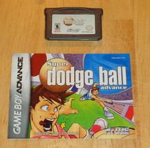 Nintendo GameBoy Advance GBA Super Dodge Ball Video Game - Tested and Working - $24.95