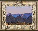 Palm Desert California Laser Engraved Wood Picture Frame Landscape (3 x 5) - £20.88 GBP