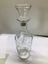 Elegant Vintage Crystal Spirit Decanter - - With Stopper - $17.82