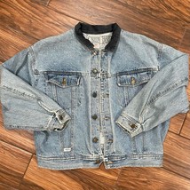 Vintage 90&#39;s Marithe Francois Girbaud Denim Trucker Jean Jacket Small Co... - $111.97