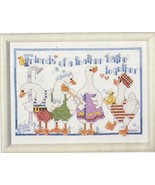 Creative Circle Cross Stitch Friends of a Feather Bathe Together Kit 9&quot; ... - £13.36 GBP