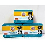[ 3 PACK] Arm &amp; Hammer Fresh Breath Dental Mints For Dogs - Chicken 40 i... - €23,13 EUR
