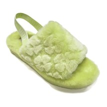 UGG Fluff Yeah Slide Poppy Slippers Womens Size 9 Sheepskin Pollen Volt 1118459 - £49.09 GBP