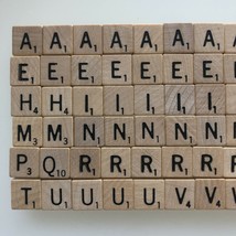 Scrabble Game Travel Edition REPLACEMENT  Pieces .5&quot; Wood Tiles &amp; Access... - £1.93 GBP+