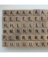 Scrabble Game Travel Edition REPLACEMENT  Pieces .5&quot; Wood Tiles &amp; Access... - £1.94 GBP+