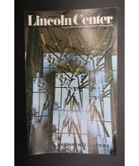 Lincoln Center Booklet Stagebill La Divina Philharmonic State of the Art... - $466.05 MXN