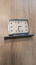 Vintage heavy German table clock. 1950-60 - £31.32 GBP