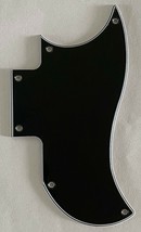 Guitar Pickguard For Gibson SG Special 2018 OD Mini Humbuckers,4 Ply Black - £9.02 GBP