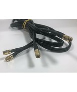 3m LONG RF Fly Lead Coaxial Aerial Cable TV Male to M Extension GOLD - $10.84 CAD