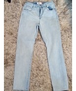 Cabi Womens Higher Straight Jeans Size 4 Light Wash Mid Rise BOX-A AM  - $19.99