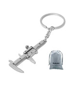 Nekoki Mini Key Chain Tool Movable Vernier Caliper Ruler Sliding Key Hol... - $22.76