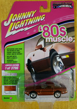 Johnny Lightning &#39;80s Muscle 1988 Chevrolet Corvette Dark Orange - $9.99