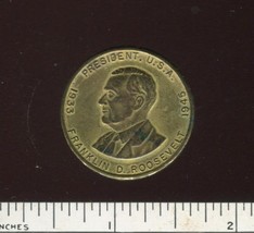 Vintage Franklin D. Roosevelt 32 USA President Coin Medallion - £3.92 GBP
