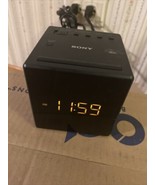 Sony Model ICF-C1 AM/FM Alarm Clock Radio - Black Tested/Works - €17,19 EUR