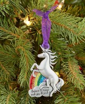 Unicorn Sentiment Gift Ornament New - £6.38 GBP
