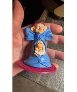 Disney Snow White Dwarfs Happy And Dopey Coat Toy Action Figure Vintage ... - €2,70 EUR