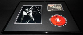Bob Dylan 16x20 Framed Love &amp; Theft CD &amp; Photo Display - £63.30 GBP