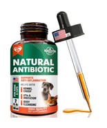 Natural Herbal Antibiotics Cats Dogs - Kennel Cough, Urinary, Respirator... - $19.95