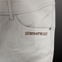 Romfh Full Seat Tan English Breeches Size 34L Pre-Loved image 5