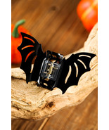 Black Halloween Bat Shape Hair Claw Clip - $74.86 MXN
