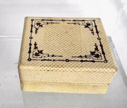 VTG Cardboard &amp; Really Small Tie Tack Box from Raff Jewelry Which Was in... - $267.66 MXN