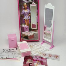 VINTAGE 1987 BARBIE SWEET ROSES DREAM HOUSE BEDROOM ACCENTS FURNITURE # ... - $118.75