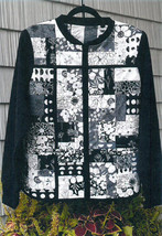 Sewing Pattern - Quilted Sweatshirt Jacket Charm Pack J. Minnis Designs M204.13 - $12.00