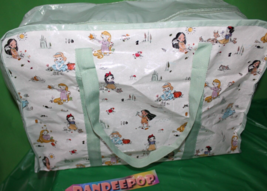 Disney Animators Collection Vinyl Zip Close Doll Reusable Storage Toy Tote Bag - £23.48 GBP