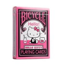Bicycle Hello Kitty Black &amp; Pink Playing Cards - $9.59