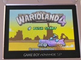 Wario Land Warioland 4 Nintendo Game Boy Advance Authentic Saves - £33.48 GBP