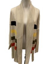 Talbots Woman Striped Open Cardigan Sweater Multicolored 2X - $47.49