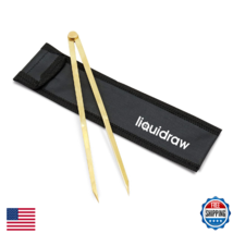 Liquidraw Solid Brass Navigation Divider 8" (20cm) Single Handed Marine ... - $25.85