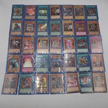 Yugioh 64 Card Collection Lot Rares Commons Holographs etc - £57.11 GBP