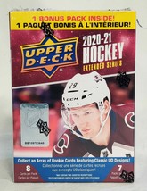 NEW Upper Deck NHL 2020-21 Extended Series Hockey Trading Card BLASTER Box UD - £11.74 GBP
