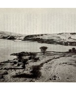 1942 Egypt Nile River In Nubia Historical Print Antique Ephemera 8 x 5  - $399.44 MXN