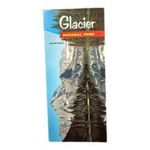 Vintage Glacier National Park Montana Travel Tourism Vacation Brochure P... - $9.89