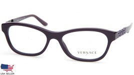 New Versace MOD.3212-B 5064 Dark Violet /EGGPLANT Eyeglasses 52-16-140 B34 Italy - £65.48 GBP