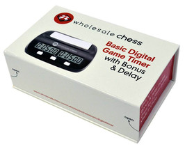 Wholesale Chess Basic Digital Game Timer with Bonus &amp; Delay - £22.85 GBP