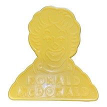 Vintage Yellow Ronald McDonald Cookie Cutter Face - £6.29 GBP
