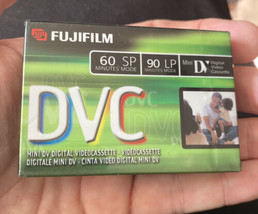 Fujifilm DVC Mini DV Digital Video Cassette Tape 60 min Brand New Sealed - $5.81