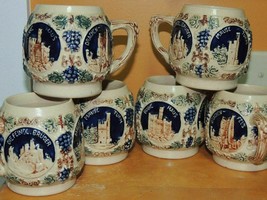 Antique Gerz Cider Cup Made in Germany Punch set Stein Mug Beer Vintage - £5.72 GBP