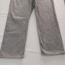 Levis 501 Men's 44x32 Fits 40×30 Gray Denim Distressed Cotton Pockets Jeans image 14