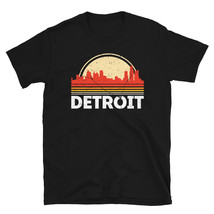Classic Retro Detroit City Skyline Vintage Shirt T-shirt - £15.97 GBP