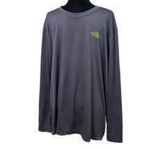 The North Face Charcoal Gray Base Layer Flash Dry Outdoor Shirt Size XXL - £17.95 GBP